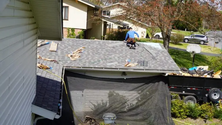 TopLine Roofing installing CertainTeed shingles.